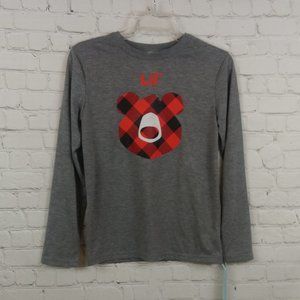 NWT Wondershop Gray Sleepwear Long Sleeve Shirt 12